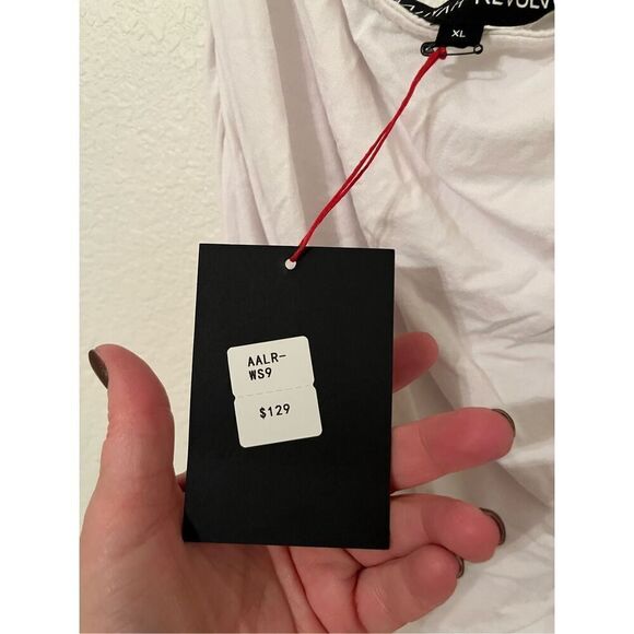 AALIYAH x REVOLVE Rock the Boat Top in White NEW NWT - Picture 4 of 6